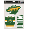 Minnesota Wild Special Edition Multi-Use Decal, 3 Pack