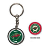 Minnesota Wild Spinner Keychain