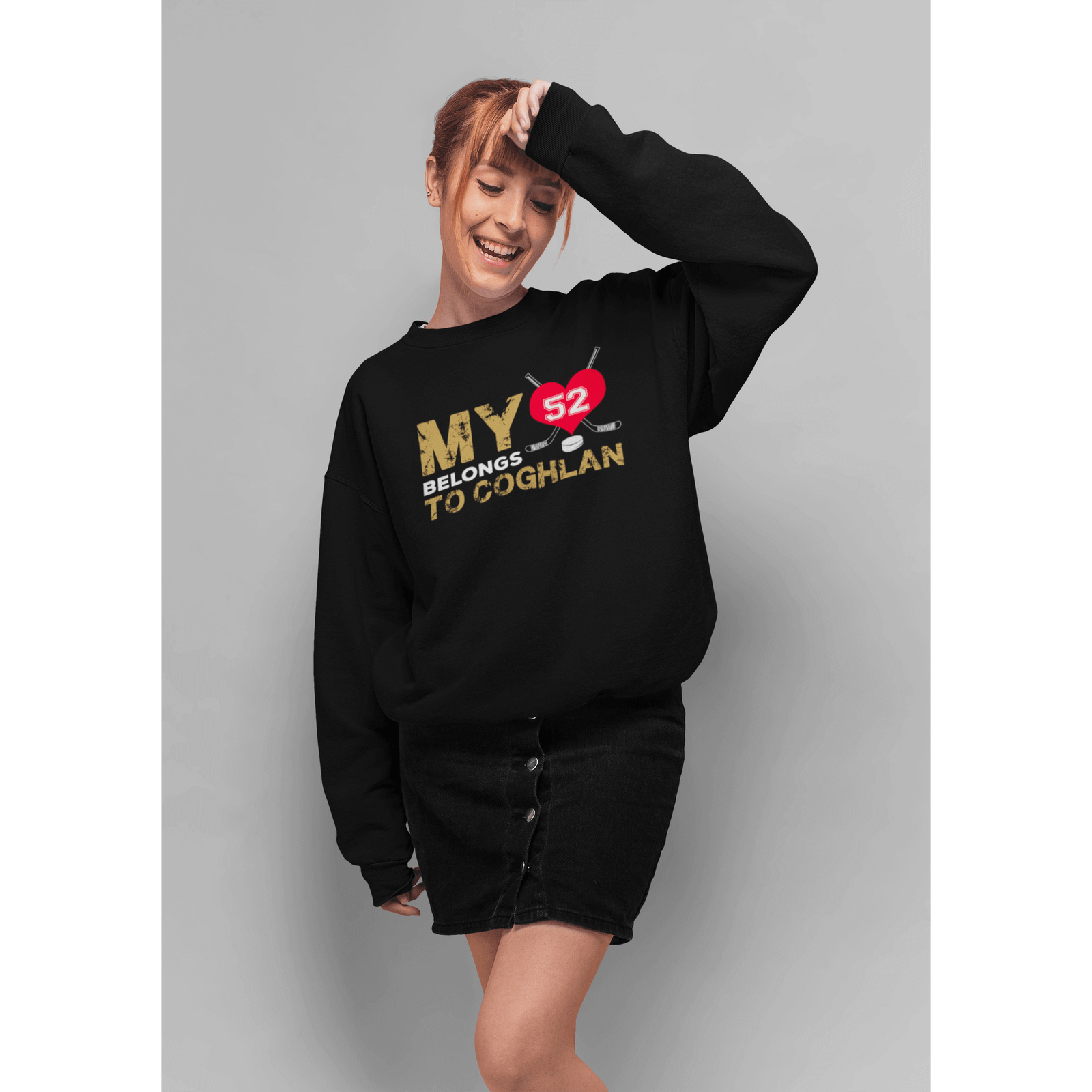 Sweatshirt My Heart Belongs To Coghlan Unisex Crewneck Sweatshirt