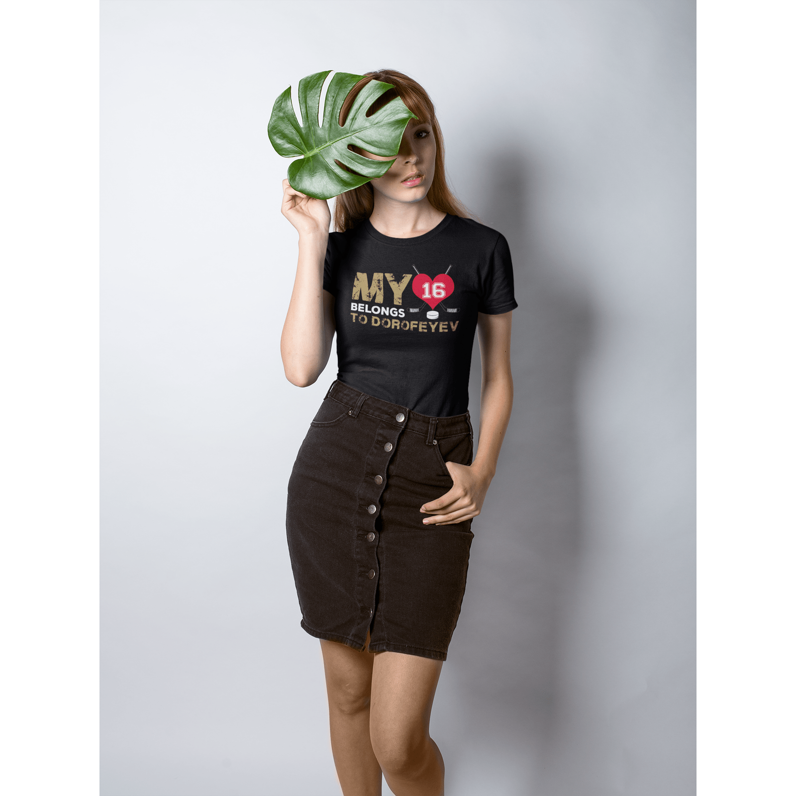 T-Shirt My Heart Belongs To Dorofeyev Unisex Jersey Tee