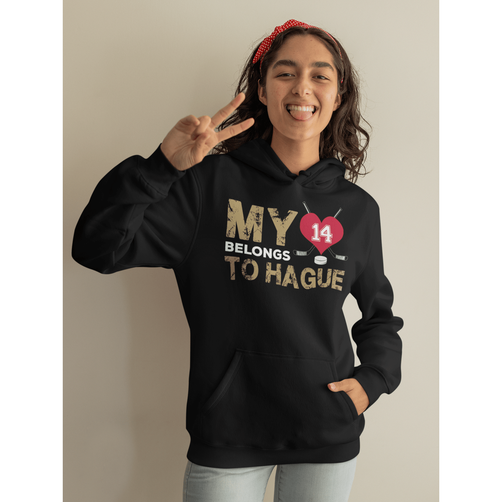 Hoodie My Heart Belongs To Hague Unisex Hooded Sweatshirt