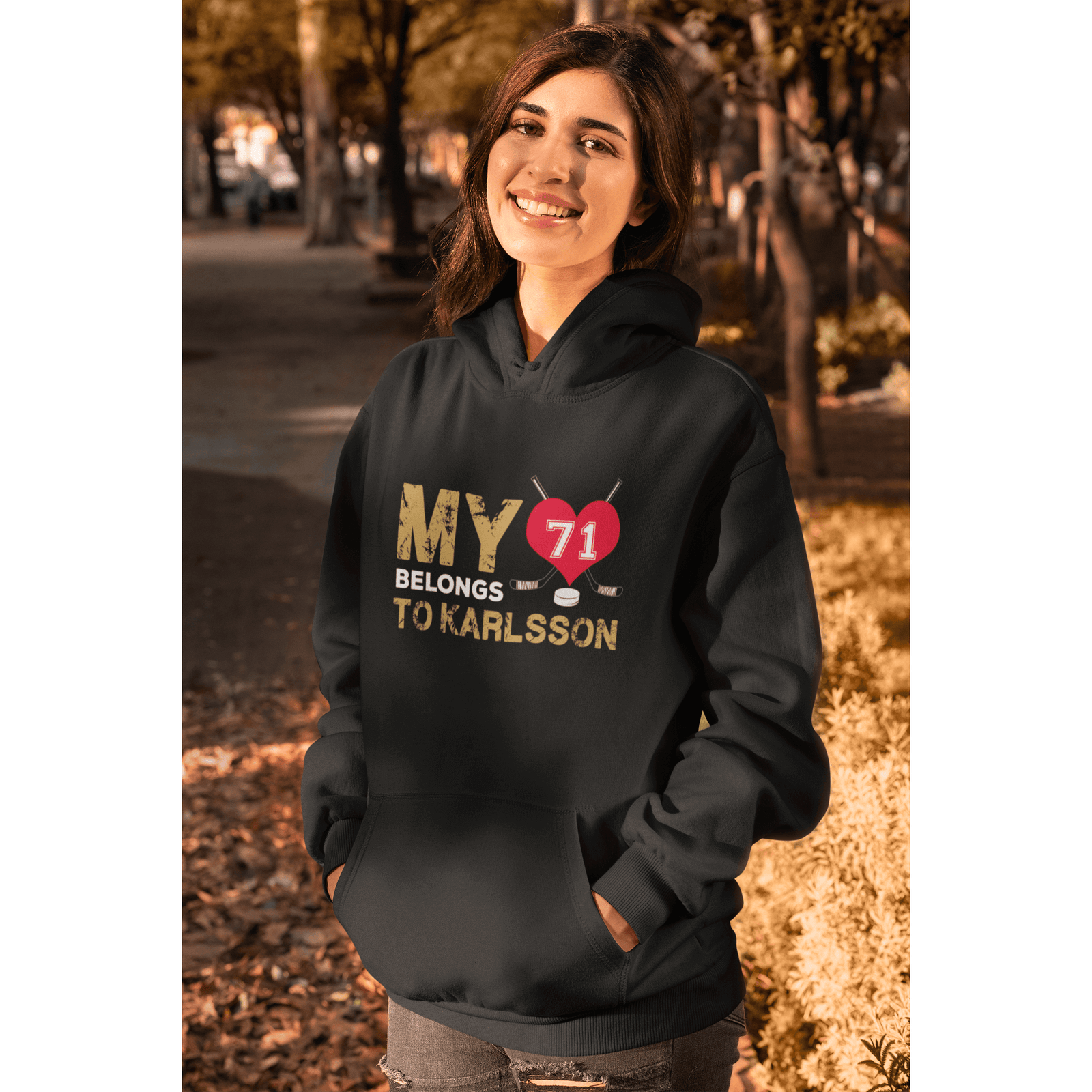 Hoodie My Heart Belongs To Karlsson Unisex Hooded Sweatshirt