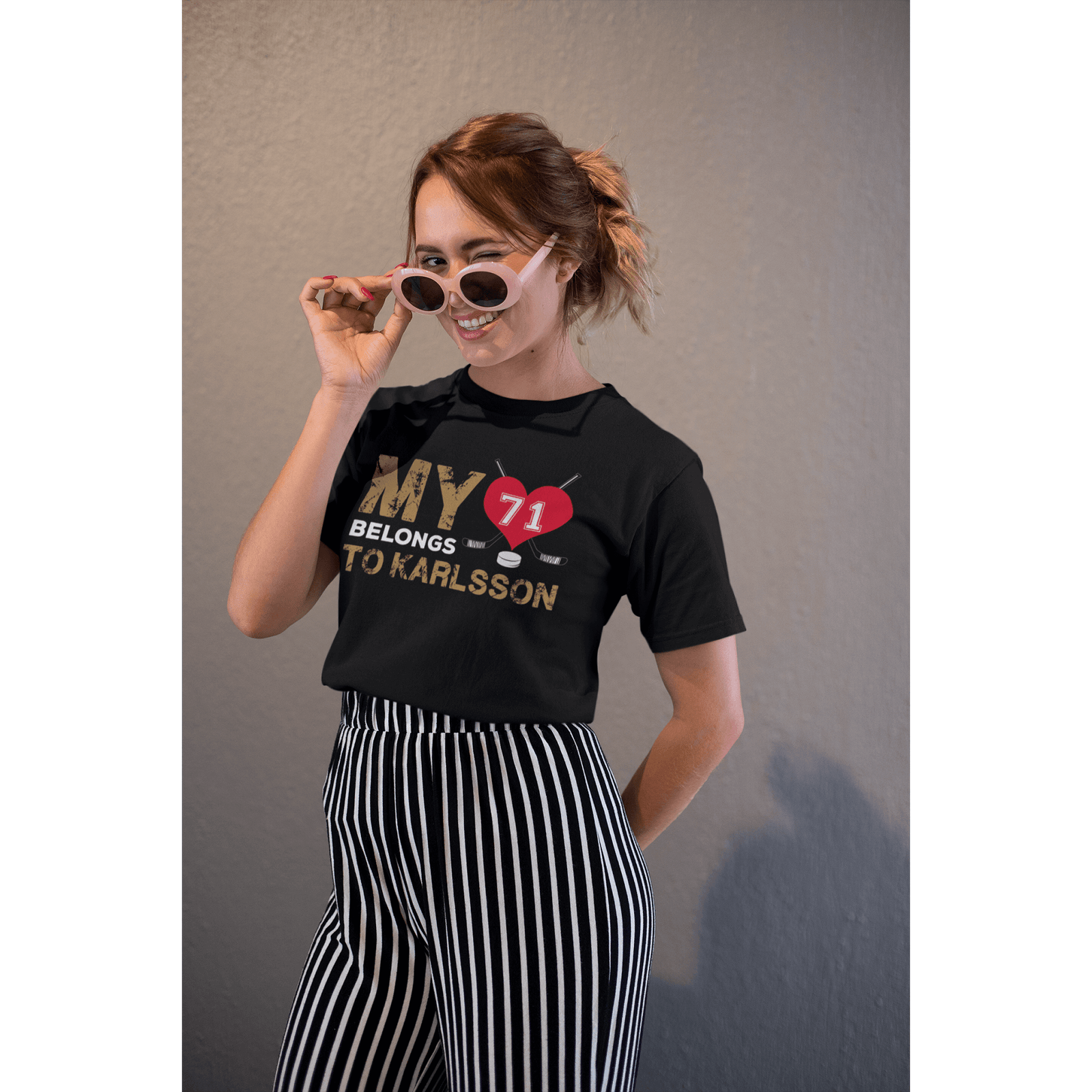 T-Shirt My Heart Belongs To Karlsson Unisex Jersey Tee