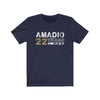T-Shirt Navy / S Amadio 22 Vegas Hockey Unisex Jersey Tee