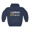 Hoodie Navy / S Carrier 28 Vegas Hockey Unisex Hooded Sweatshirt