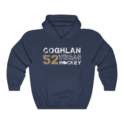 Hoodie Navy / S Coghlan 52 Vegas Hockey Unisex Hooded Sweatshirt