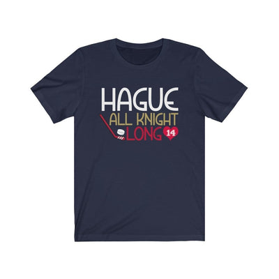 T-Shirt Navy / S Hague All Knight Long Unisex Jersey Tee