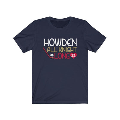T-Shirt Navy / S Howden All Knight Long Unisex Jersey Tee