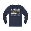 Long-sleeve "If You Can't Say Something Knights" Unisex Jersey Long Sleeve Shirt