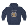 Hoodie Navy / S Lehner 90 Unisex Hooded Sweatshirt