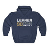 Hoodie Navy / S Lehner 90 Vegas Hockey Unisex Hooded Sweatshirt