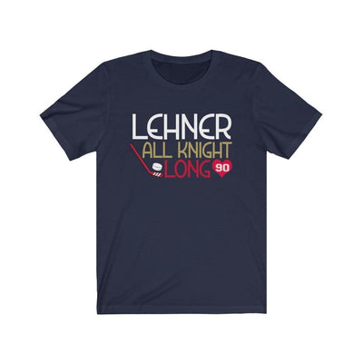 T-Shirt Navy / S Lehner All Knight Long Unisex Jersey Tee