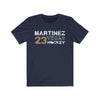 T-Shirt Navy / S Martinez 23 Vegas Hockey Unisex Jersey Tee