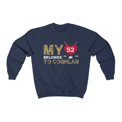 Sweatshirt Navy / S My Heart Belongs To Coghlan Unisex Crewneck Sweatshirt