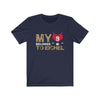 T-Shirt Navy / S My Heart Belongs To Eichel Unisex Jersey Tee