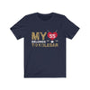 T-Shirt Navy / S My Heart Belongs To Kolesar Unisex Jersey Tee