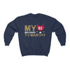 Sweatshirt Navy / S My Heart Belongs To Marchy Unisex Crewneck Sweatshirt