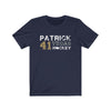 T-Shirt Navy / S Patrick 41 Vegas Hockey Unisex Jersey Tee
