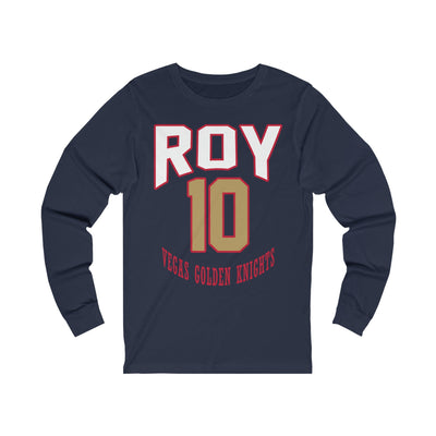 Long-sleeve Roy 10 Vegas Golden Knights Retro Unisex Jersey Long Sleeve Shirt