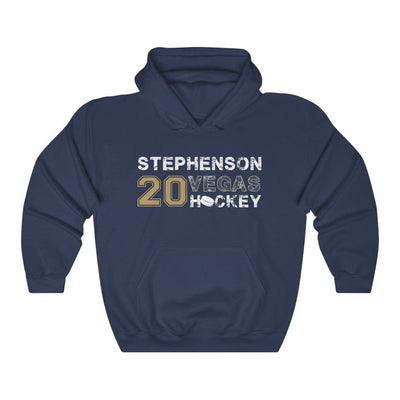 Hoodie Navy / S Stephenson 20 Vegas Hockey Unisex Hooded Sweatshirt