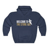 Hoodie Navy / S Welcome To The Stone Age Unisex Hooded Sweatshirt