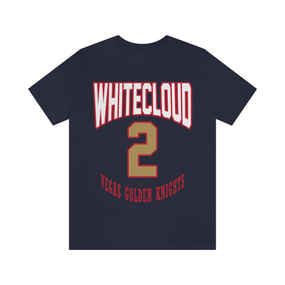 T-Shirt Whitecloud 2 Vegas Golden Knights Retro Unisex Jersey Tee