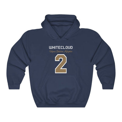 Hoodie Navy / S Whitecloud 2 Vegas Golden Knights Unisex Hooded Sweatshirt