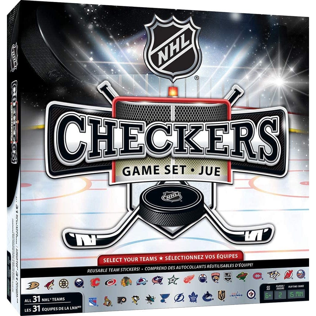 NHL Checkers Game Full League Version (Includes Vegas Golden Knights)