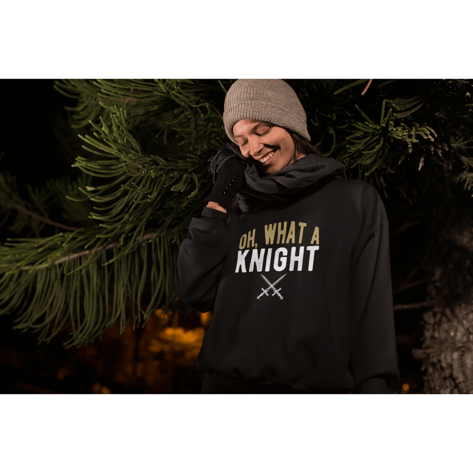 Sweatshirt Oh What A Knight Unisex Crewneck Sweatshirt