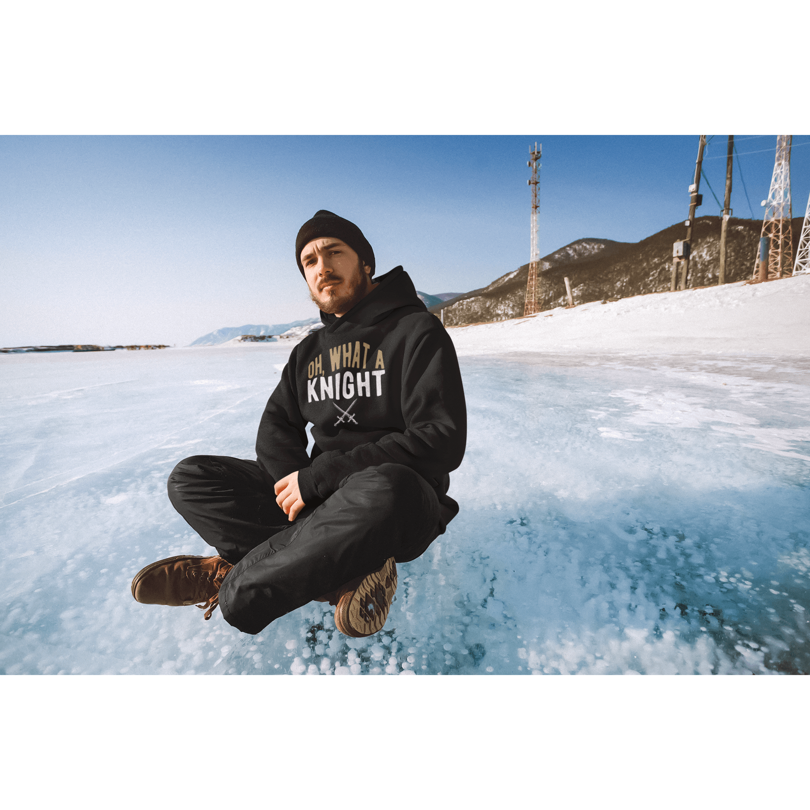 Hoodie "Oh, What A Knight" Unisex Hooded Sweatshirt