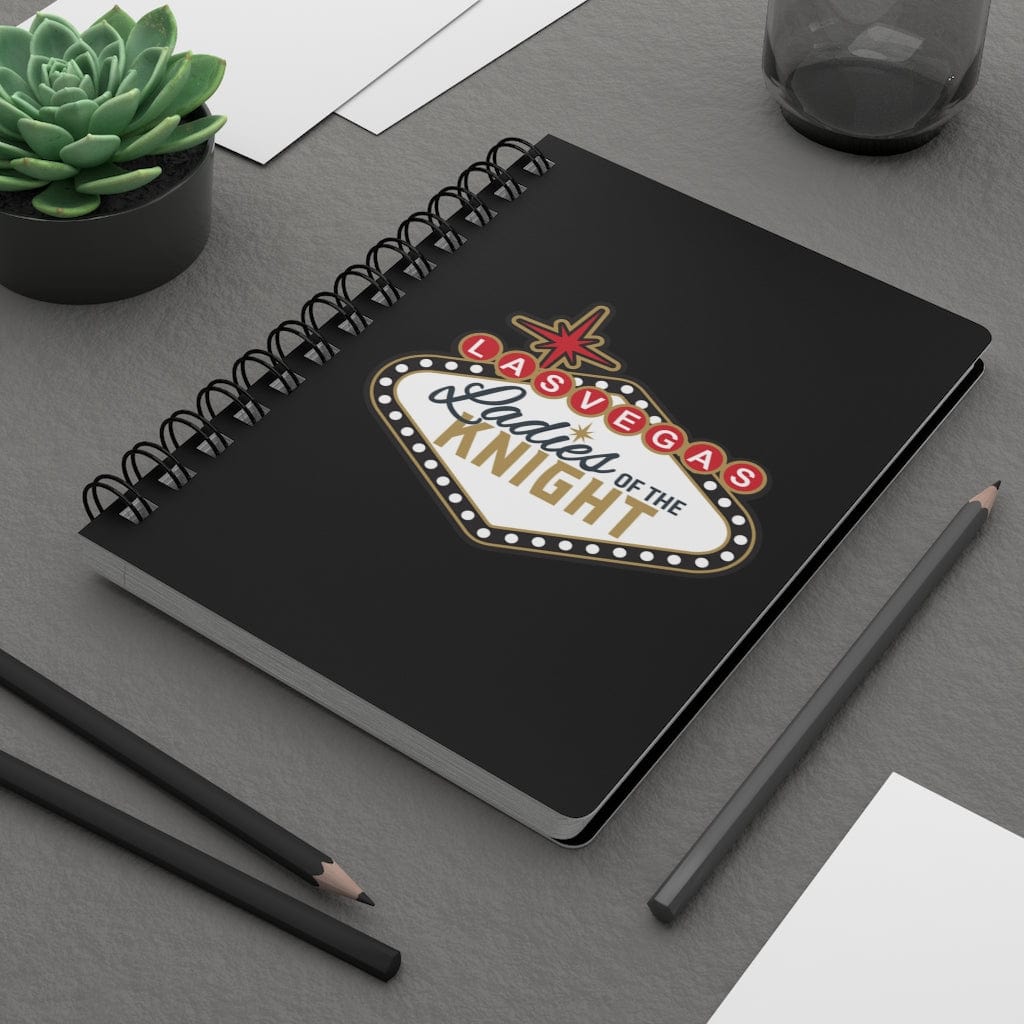 Paper products Ladies Of The Knight Spiral Bound Journal In Black