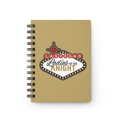 Paper products Ladies Of The Knight Spiral Bound Journal In Gold