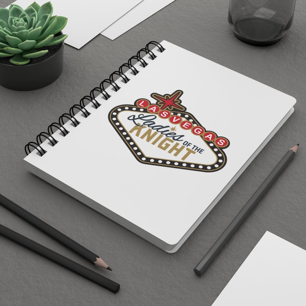 Paper products Ladies Of The Knight Spiral Bound Journal In White