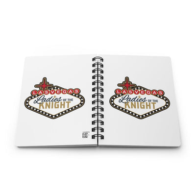Paper products Ladies Of The Knight Spiral Bound Journal In White