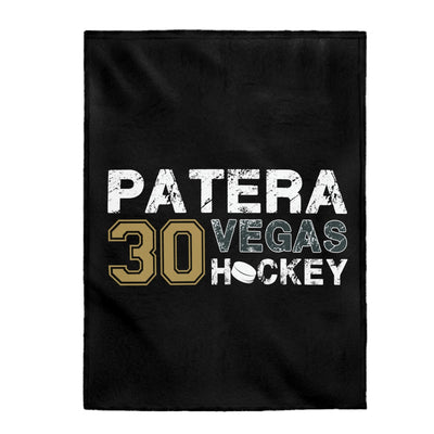 All Over Prints Patera 30 Vegas Hockey Velveteen Plush Blanket