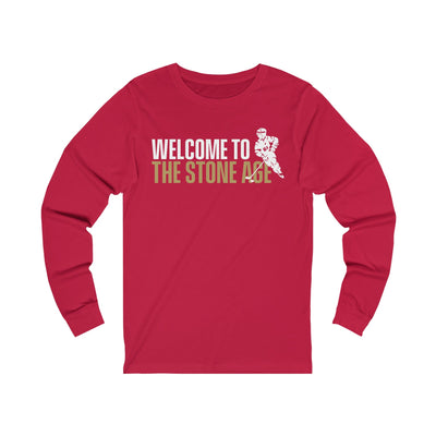 Long-sleeve "Welcome To The Stone Age" Unisex Jersey Long Sleeve Shirt