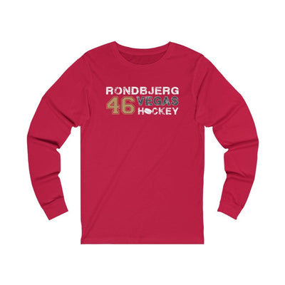 Long-sleeve Rondbjerg 46 Vegas Hockey Unisex Jersey Long Sleeve Shirt