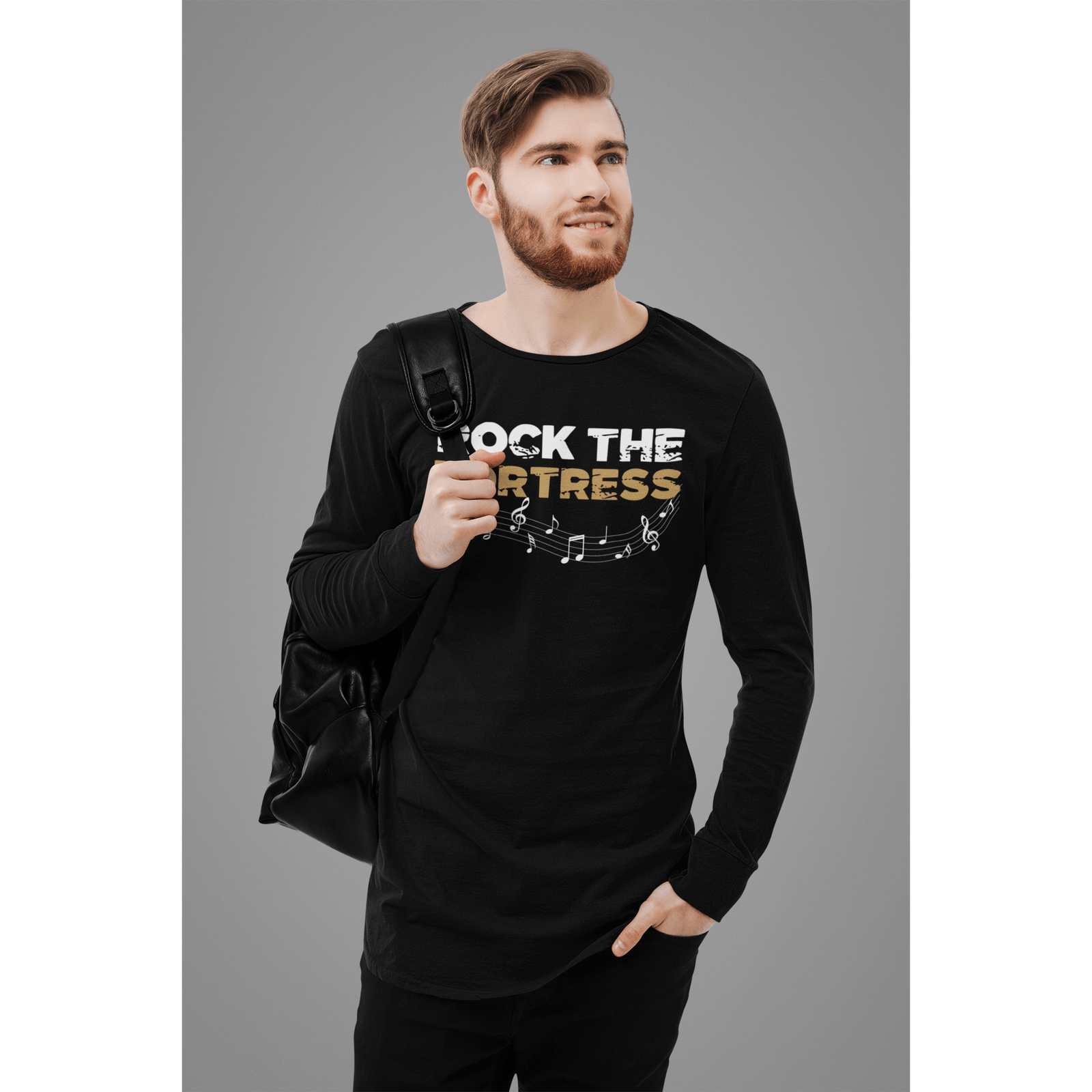 Long-sleeve "Rock The Fortress" Unisex Jersey Long Sleeve Shirt
