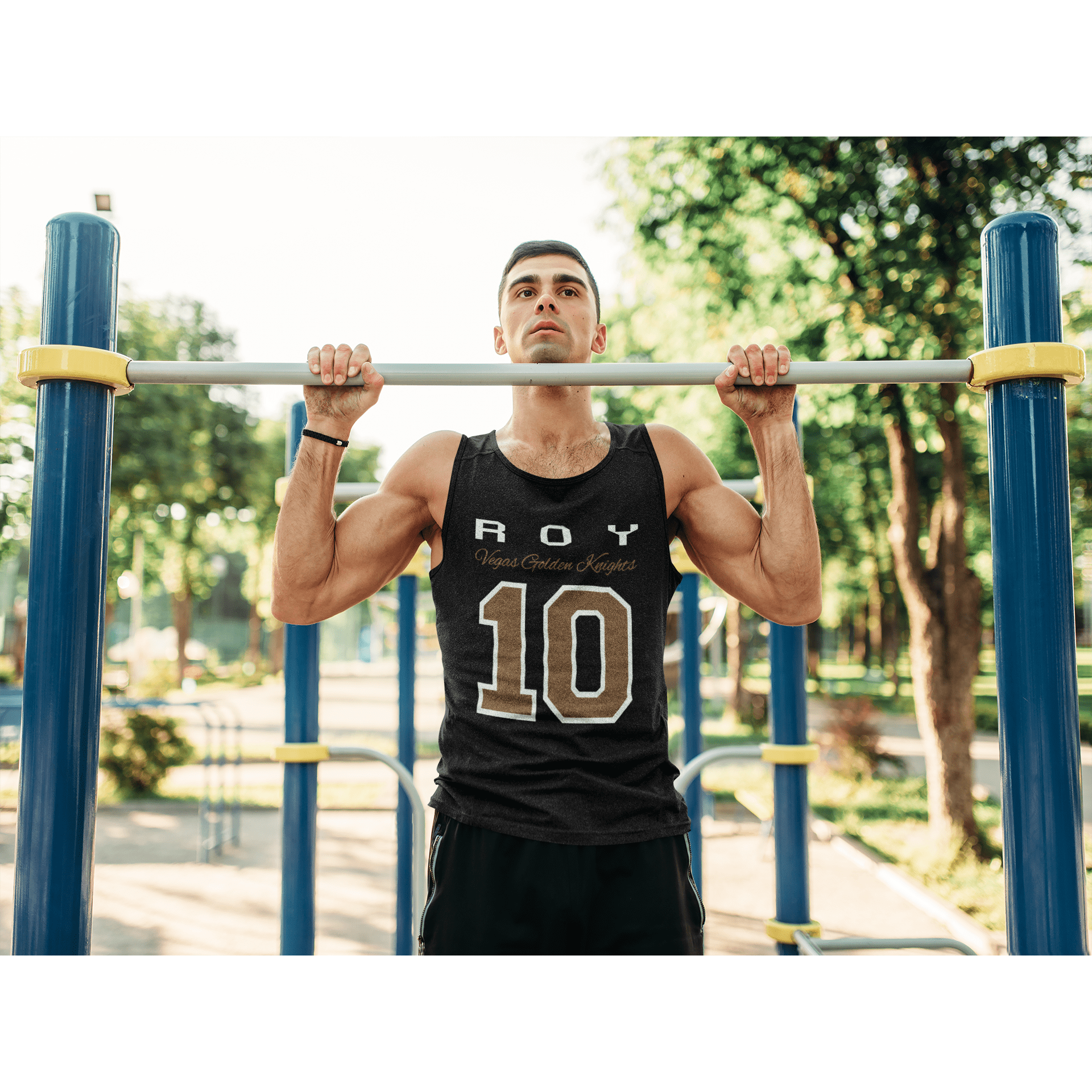 Las Vegas Golden Knights Hockey Tank - S / Gray / Polyester