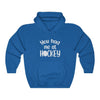 Hoodie Royal / S "You Had Me At Hockey" Unisex Hooded Sweatshirt