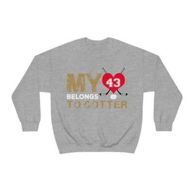 Sweatshirt My Heart Belongs To Cotter Unisex Crewneck Sweatshirt