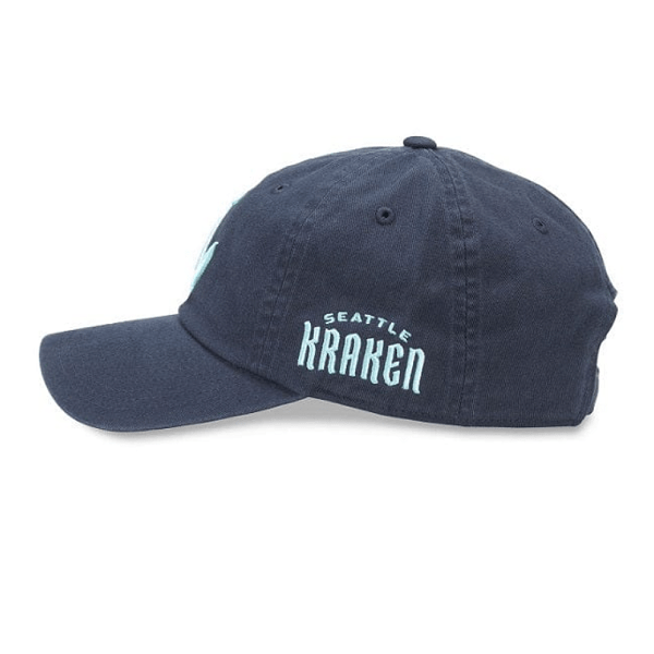 Seattle Kraken Anchor Secondary Logo Baseball Hat