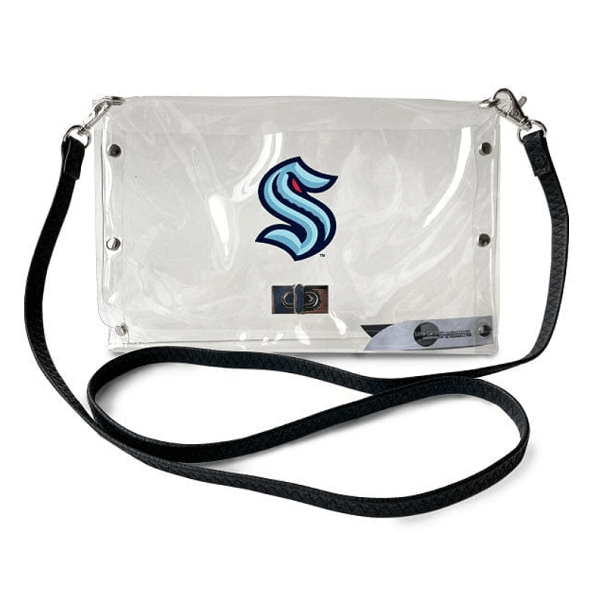 Seattle Kraken Clear Stadium-Approved Envelope Purse