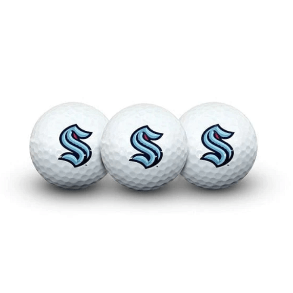 Seattle Kraken Golf Balls, 3 Pack