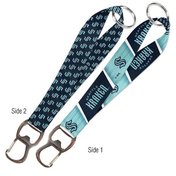 Seattle Kraken Lanyard Key Strap Bottle Opener