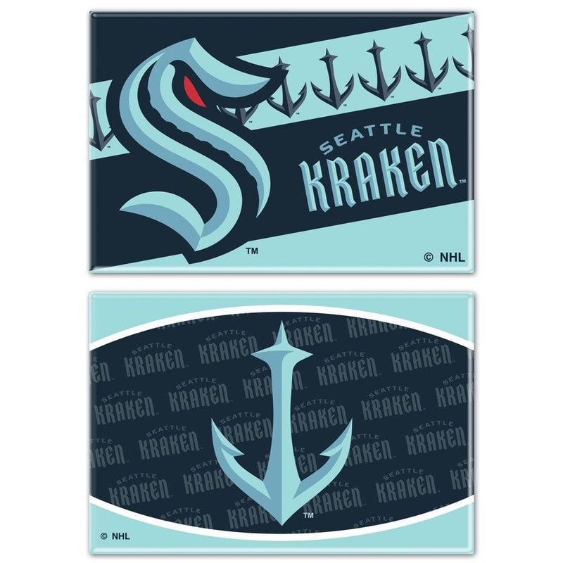 Seattle Kraken Rectangle Magnet, 2 Pack