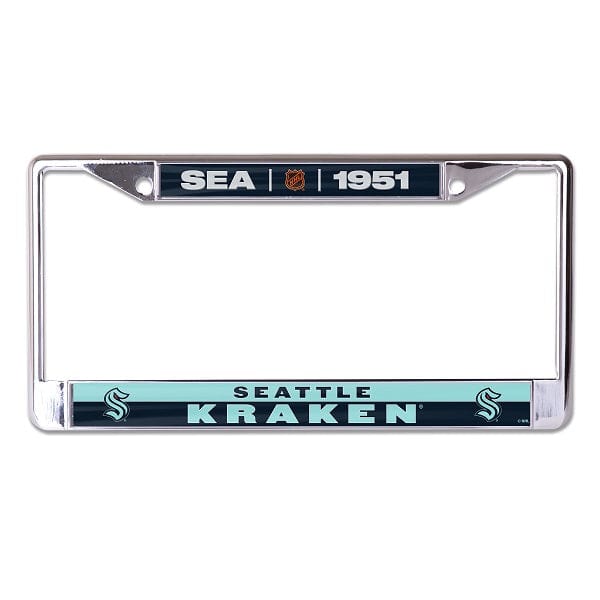 Seattle Kraken Special Edition License Plate Frame