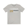 T-Shirt Silver / S Carrier 28 Vegas Hockey Unisex Jersey Tee