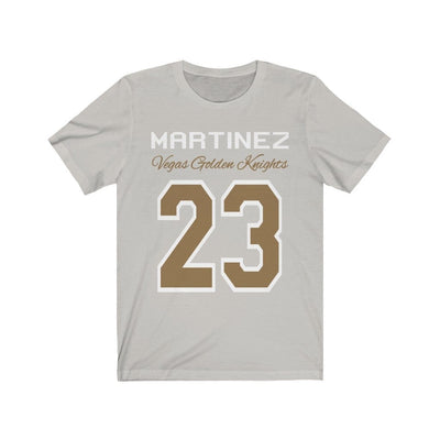 T-Shirt Silver / S Martinez 23 Unisex Jersey Tee
