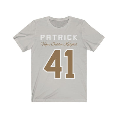 T-Shirt Silver / S Patrick 41 Unisex Jersey Tee